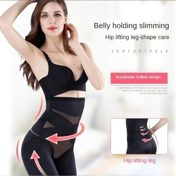 Cross Compression Abs Shaping Pants, High Waisted Shaper sz XL - Picture 4 of 8